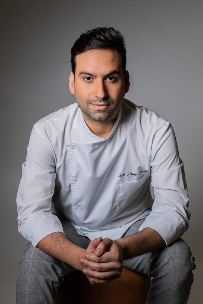 Chef Hugo Grassi diz que para aguentar a pressao e preciso ter fe